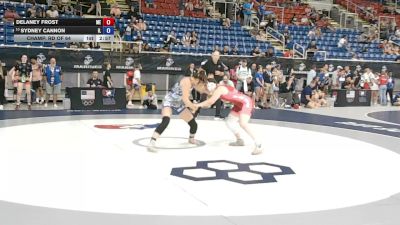 130 lbs Champ. Rd Of 64 - Delaney Frost, Maine vs Sydney Cannon, Illinois