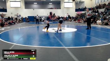 152G 1st Place Match - Macayla Alone, Palmer High School vs Bella Byrd, Soldotna