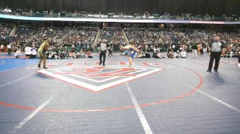 3A 165 lbs Semifinal - Judson Beaver, Madison High School vs Jay Mills, Lincolnton High School