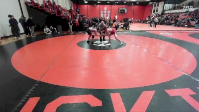 138 lbs Cons. Round 5 - Nolan Chrisse, YORKVILLE (HS) vs Colin Huminsky, HUNTLEY