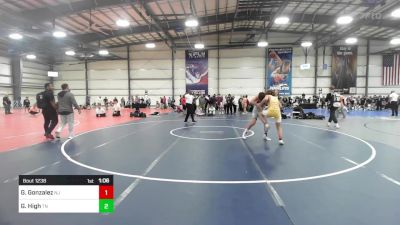 135 lbs Final - Gideon "3G" Gonzalez, NJ vs Gary High, TN