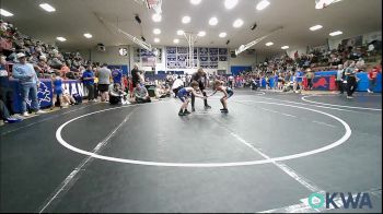 46 lbs Round Of 16 - Greyson Summitt, Wolfpak Wrestling vs Silas Boyd, Harrah Little League Wrestling