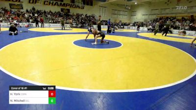 116 lbs Consi Of 16 #1 - Hudson York, Corner Canyon (UT) vs Nate Mitchell, Del Oro