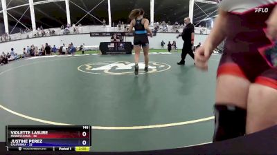 148 lbs Round 3 (8 Team) - Contessa Cotelesse, Pennsylvania vs Lucia Ledezma, California