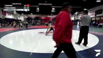 126 lbs 7th Place Match - Gavin Kim, Sunny Hills vs Jonah Guerra, Montclair