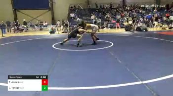 190 lbs Semifinal - TJ Jones, Hornets Wrestling Club vs Landon Taylor, Storm Wrestling Center