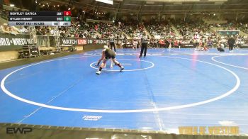 90 lbs Consolation - Bentley Gatica, SWAT vs Rylan Henry, Brushy Wrestling Club