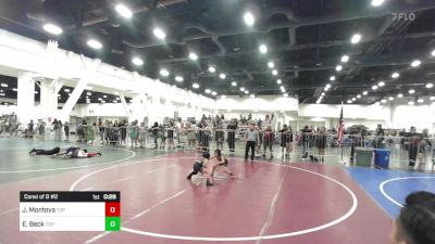 46 lbs Consi Of 8 #2 - Jude Montoya, Top Rank vs Elijah Beck, Top Rank