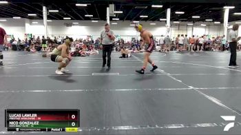 195 lbs Round 3 (4 Team) - Lucas Lawler, Prestige Worldwide vs Nico Gonzalez, Este Built Elite