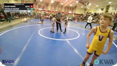 58 lbs Consi Of 8 #2 - Hudson Massara, Barnsdall Youth Wrestling vs Thomas Sandlin, Vian Wrestling Club