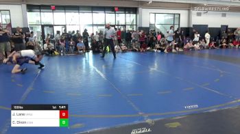 100 lbs Quarterfinal - Jackson Lane, North Paulding Takedown Club vs Carter Dixon, Icon