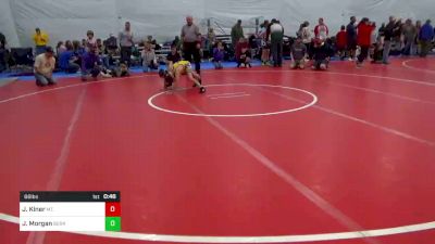 66 lbs Round Of 16 - Jonah Kiner, Mt. Holly Springs vs Joshua Morgan, Berkeley Springs