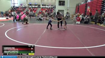 40 lbs Cons. Round 1 - William Hartley, Piedmont Wrestling Club vs Connor Poe, Ironclad Wrestling Club