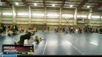 48 lbs Quarterfinal - Kneeko Marine, Excalibur Wrestling Club vs August Ellis, Olympus Wrestling