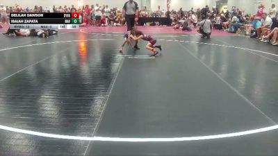 41 lbs Round 4 (6 Team) - Delilah Dawson, Backyard Brawlers Gold vs Isaiah Zapata, Maverick