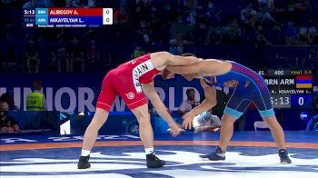 61 kg Final 3-5 - Alibeg Alibegov, BRN vs Levik Mikayelyan, ARM