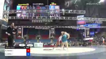 180 lbs Quarterfinal - Sabrina Nauss, Michigan vs Alivia White, Washington