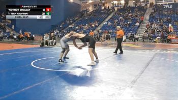 215 lbs Cons. Semi - Connor Smalley, Notre Dame Green Pond vs Tyler Palumbo, Christian Brothers Academy