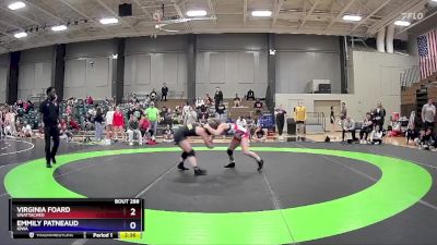 131 lbs Semifinal - Virginia Foard, Unattached vs Emmily Patneaud, Iowa