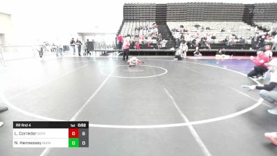 47 lbs Rr Rnd 4 - Lucas Corredor, Gotham City vs Noah Hennessey, Buena Braves/Schalick/Mays