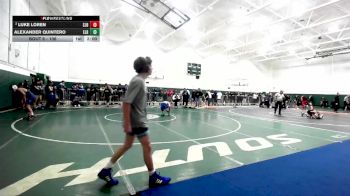 106 lbs Champ. Round 1 - Alexander Quintero, El Rancho vs Luke Loren, St John Bosco