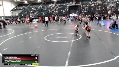 64 lbs 1st Place Match - Levi Jackson, Moen Wrestling Academy vs Wyatt Callaway, 2TG