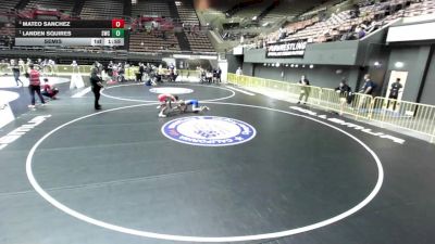120 lbs Semis - Landen Squires, Sunnyvale Wrestling Club vs Mateo Sanchez