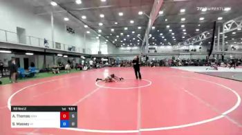 72 lbs Rr Rnd 2 - Alexa Thomas, Midwest Black Mambas Team 2 vs Samantha Massey, Team NY