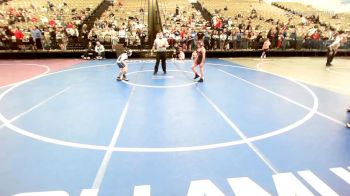 70-B lbs Quarterfinal - Christopher Sanchez, Yale Street vs Cole Davey, Vougar's Honors Wrestling