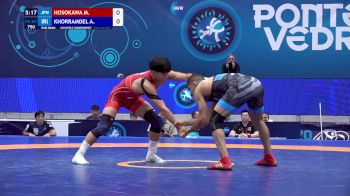 65 kg Finals 1-2 - Makoto Hosokawa, Japan vs Ali Mahmoud KHORRAMDEL, Iran