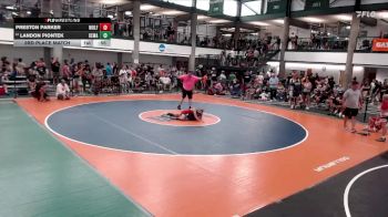 95-104 lbs 3rd Place Match - Landon Piontek, Askren Wrestling Academy vs Preston Parker, Siwa