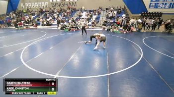 112 lbs Cons. Round 1 - Kade Johnston, Syracuse vs Daxen Hillstead, Aviator Wrestling Academy