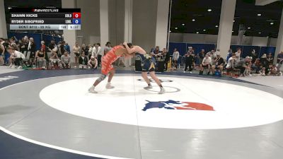 92 kg Cons. Rd Of 32 - Shawn Hicks, Colorado vs Ryder Siegfried, Legends Of Gold Las Vegas