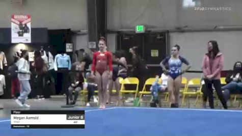 Megan Aamold - Floor, wvgs - 2021 Region 1 Women's Championships
