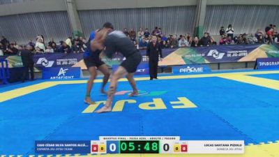 LUCAS SANTANA PIZIOLO vs CAIO CÉSAR SILVA SANTOS ALCÂNTAR 2026 FPJJ Circuito Paulista NO GI Etapa 3