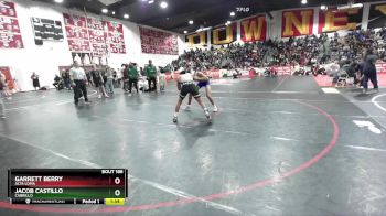 120 lbs Champ. Round 2 - Garrett Berry, Alta Loma vs Jacob Castillo, Cabrillo