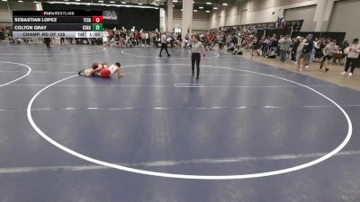 113 lbs Champ. Rd Of 128 - Colton Gray, Combative Sports Athletic Center vs Sebastian Lopez, Texas