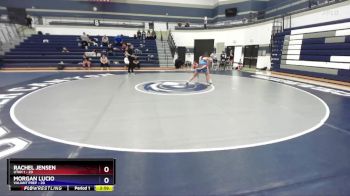 140 lbs Round 2 (4 Team) - Rachel Jensen, Utah 1 vs Morgan Lucio, Valiant Prep