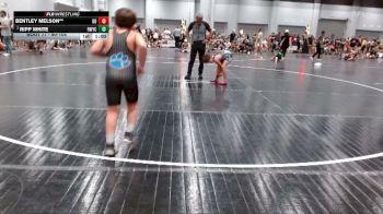 90-105 lbs Round 5 - Ripp White, Ringgold Wrestling Youth Club vs Bentley Melson**, Backyard Brawlers