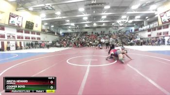 215 lbs Champ. Round 2 - Arizya Heward, Holbrook vs Cooper Boyd, Miyamura