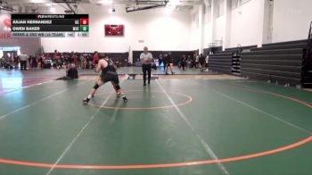 141 lbs Semis & 3rd Wb (16 Team) - Owen Baker, Modesto Junior College vs Julian Hernandez, Chabot College