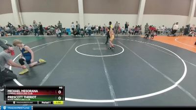 98 lbs Round 3 - Prescott Theriot, Scots Wrestling Club vs Michael Mesorana, Cypress Wrestling Club