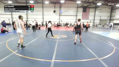 152 lbs Consi Of 8 #1 - Eli Horton, NC vs Nick Walker, DE