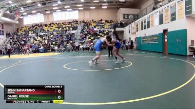 138 lbs Cons. Round 3 - Daniel Rouse, WOOSTER vs John Samartano, REVERE