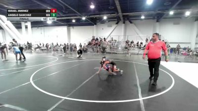 57 lbs Final - Israel Jimenez, Grindhouse WC vs Angelo Sanchez, Reign WC