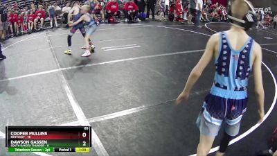 65 lbs Round 5 (6 Team) - Cooper Mullins, Kentucky vs Dawson Gassen, South Dakota Thunder