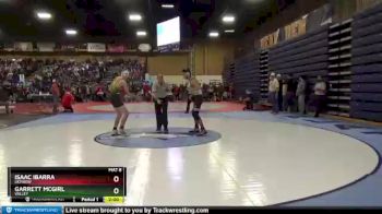 138 lbs Champ. Round 2 - Isaac Ibarra, Skyview vs Garrett McGirl, Valley