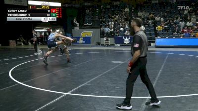 197 lbs Semifinal - Sonny Sasso, Virginia Tech vs Patrick Brophy, The Citadel