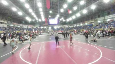58 lbs Semifinal - Kane Carter, Steel City Reloaded WC vs Azerijah Bonney, Ridge WC
