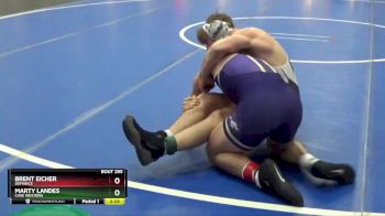 157 lbs Cons. Round 3 - Brent Eicher, Defiance vs Marty Landes, Case Western